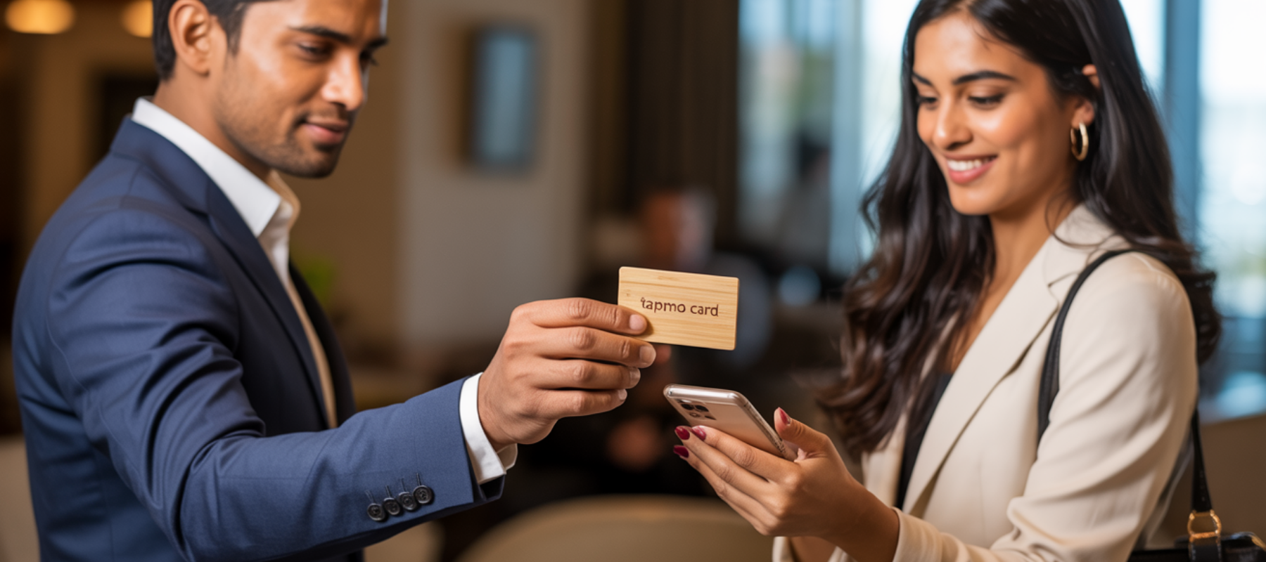 How tapfolio Cards Help You Convert Walk-In Visitors into Long-Term Clients
